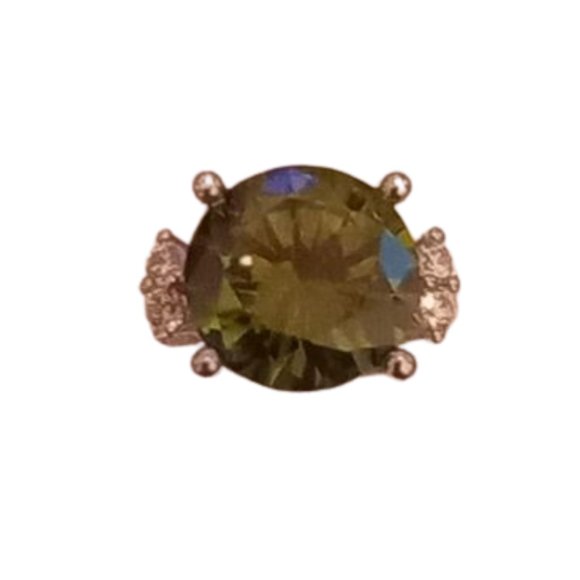 Peridot Sterling Silver Ring